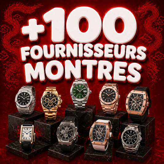 +100 Fournisseurs Montres Fiables – Accès Instantané